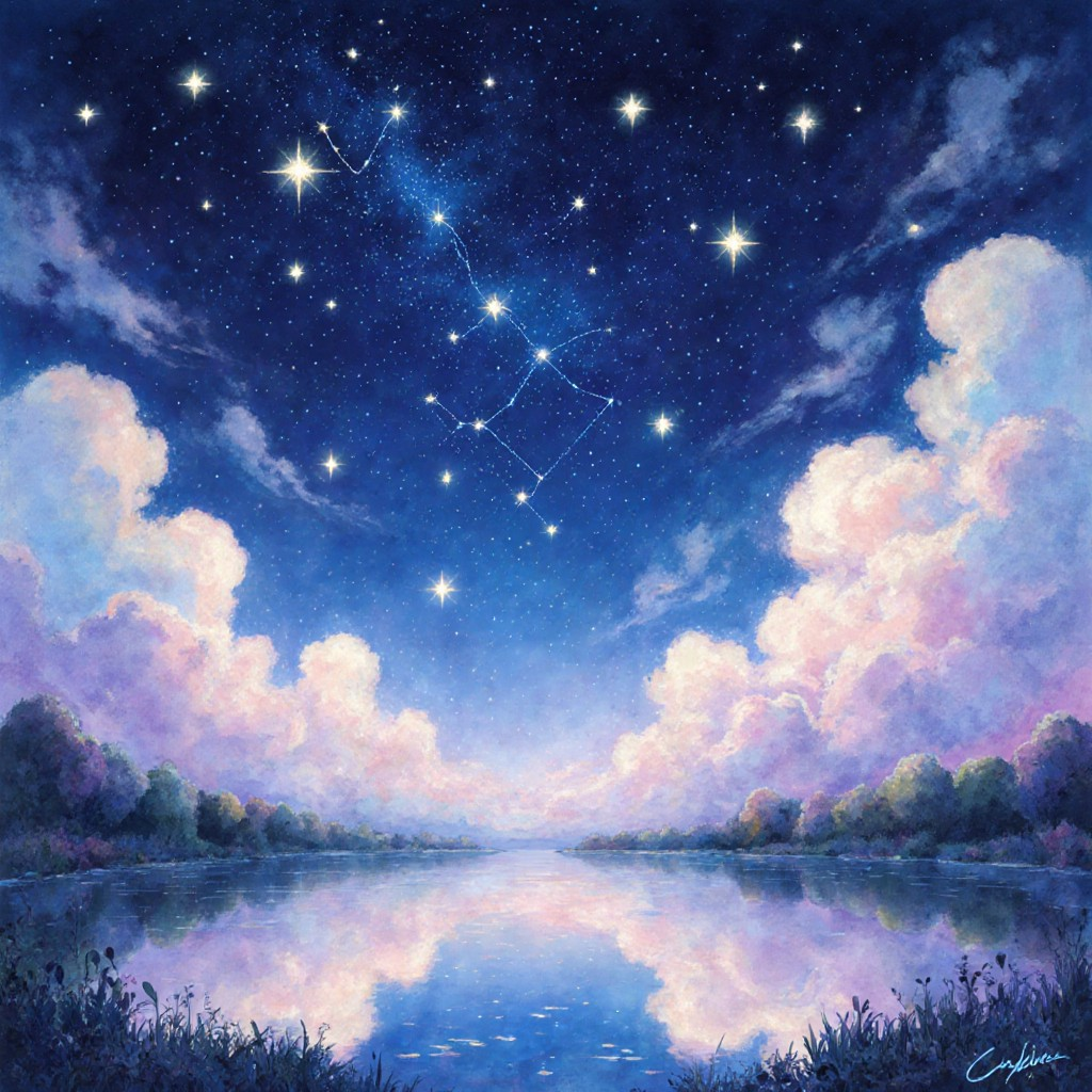 A Starry Puzzle: Bringing Tranquility to Your Table A Starry Puzzle: Bringing Tranquility to Your Table
