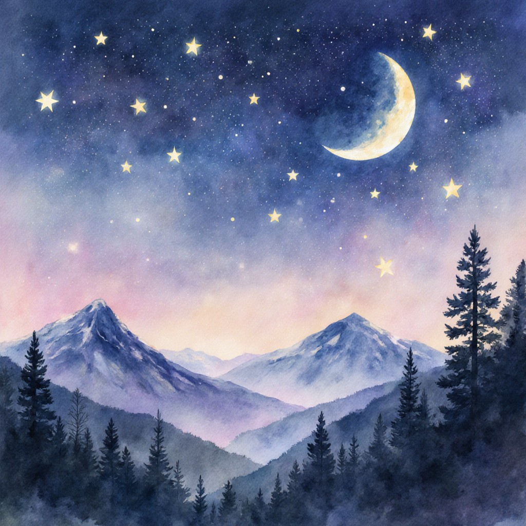The Magic of a Dreamy Night Sky Jigsaw Puzzle The Magic of a Dreamy Night Sky Jigsaw Puzzle