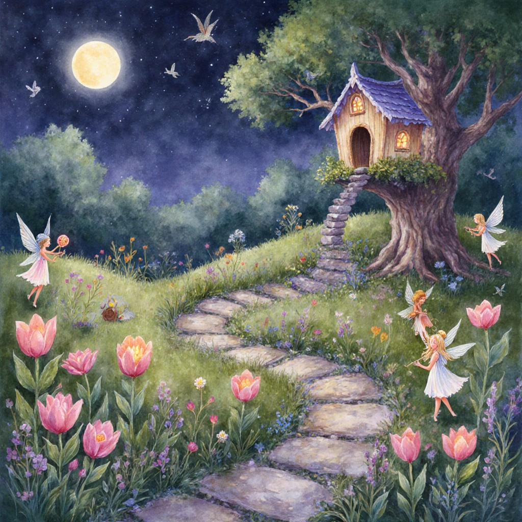A Whimsical Fantasy Garden Jigsaw Puzzle for Dreamers A Whimsical Fantasy Garden Jigsaw Puzzle for Dreamers