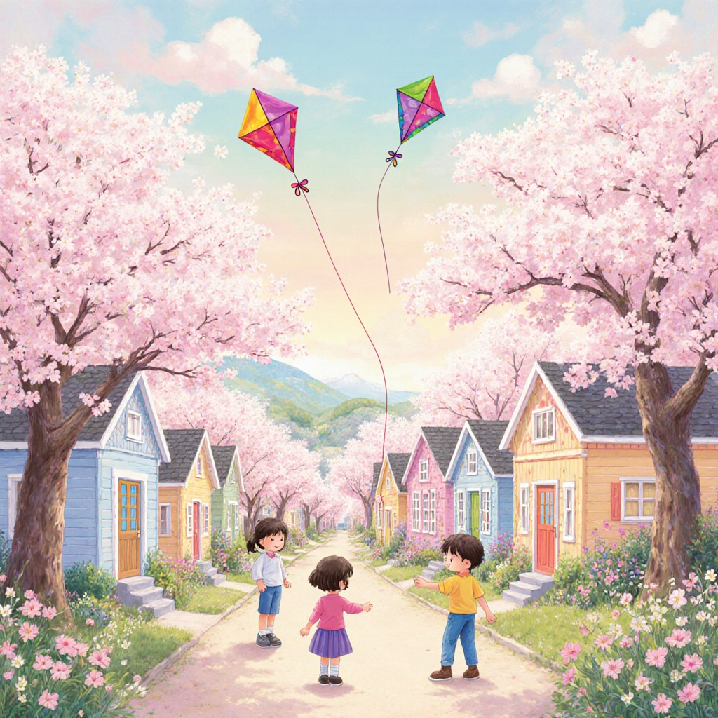 Discover the Joy of Puzzling with a Springtime Village Scene
